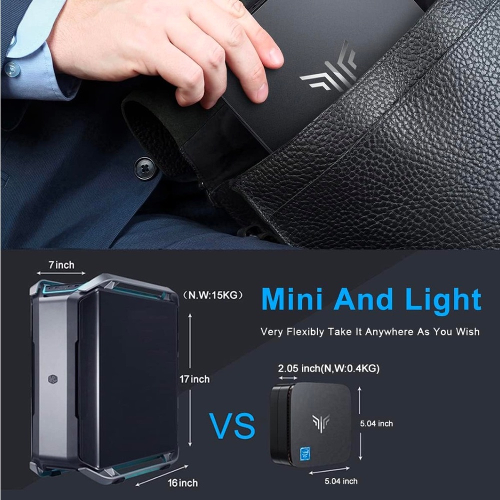 KAMRUI mini pc bundle - Picture 8 of 12
